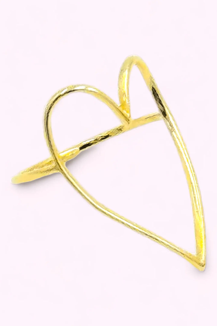 Amaya Heart Cut Out Ring Anarchy Street