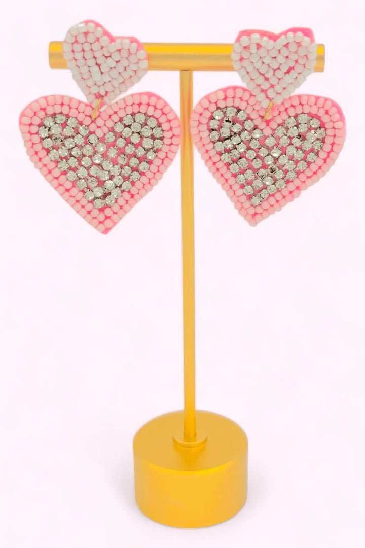 Loveleen Heart Earrings Bezza