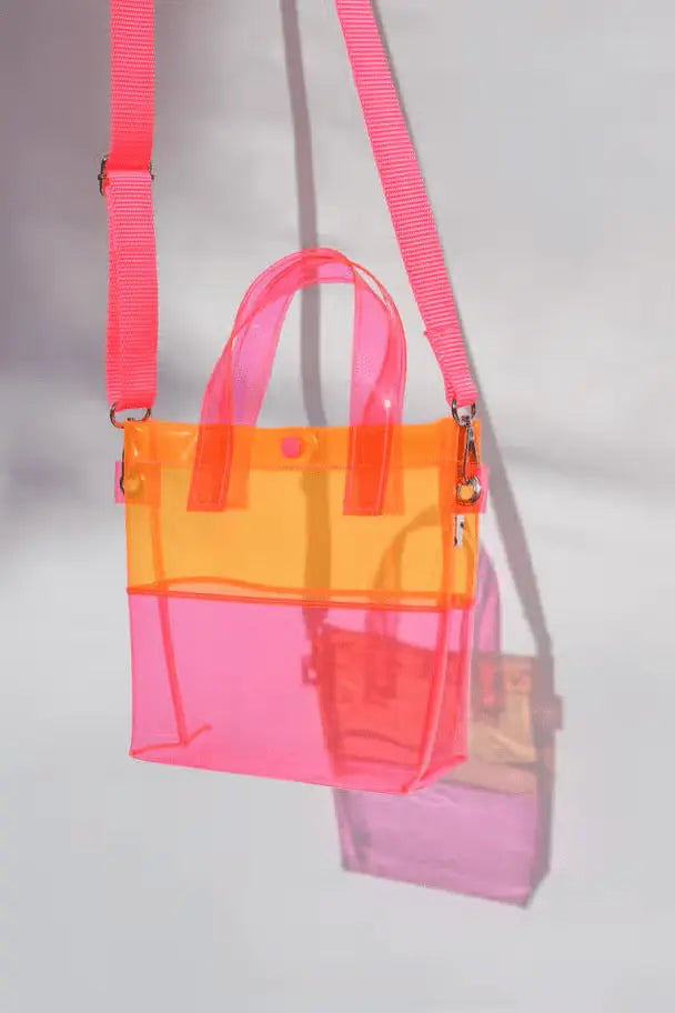 Aria Vinyl Handbag Kate Corn
