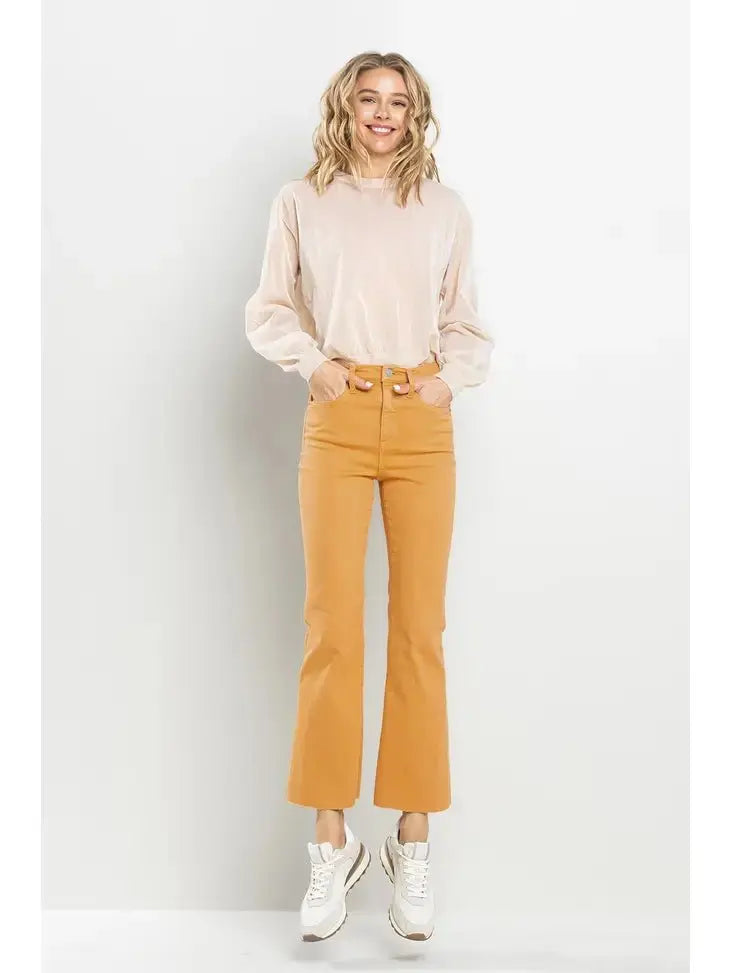 Always On My Mind High Rise Kick Flare Pants SneakPeek